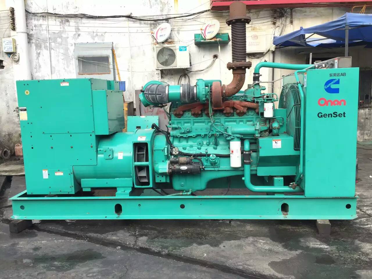 太和租赁发电机-柴油发电机不正常冒烟的原因